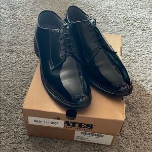 Bates Men's Black Dress Shoes